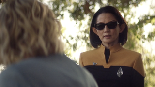 <i>Star Trek: Picard's </i>Showrunner Opens Up About the Sunglasses and Swears
